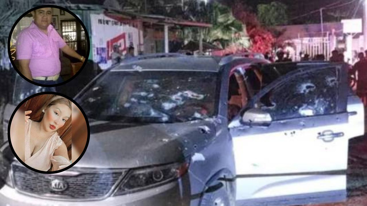 Asesinan a balazos a una pareja en Cortés; sicarios los atacaron dentro de su vehículo