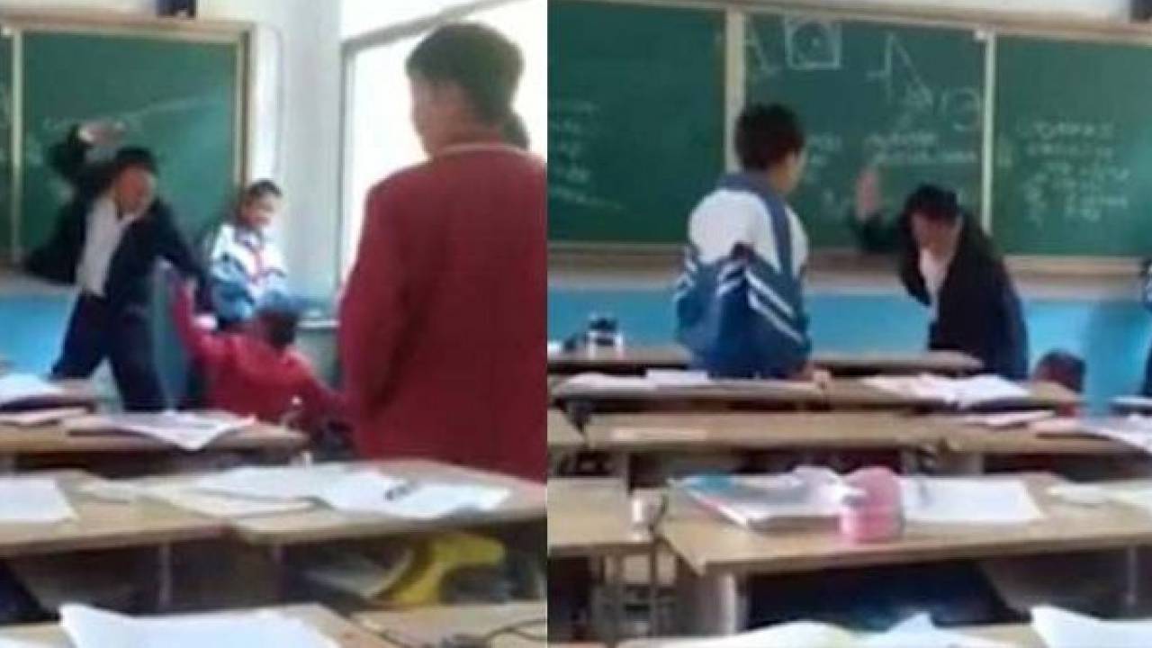 Profesor se sacó la faja y castigó severamente a alumno por hacer bullying a otro compañero