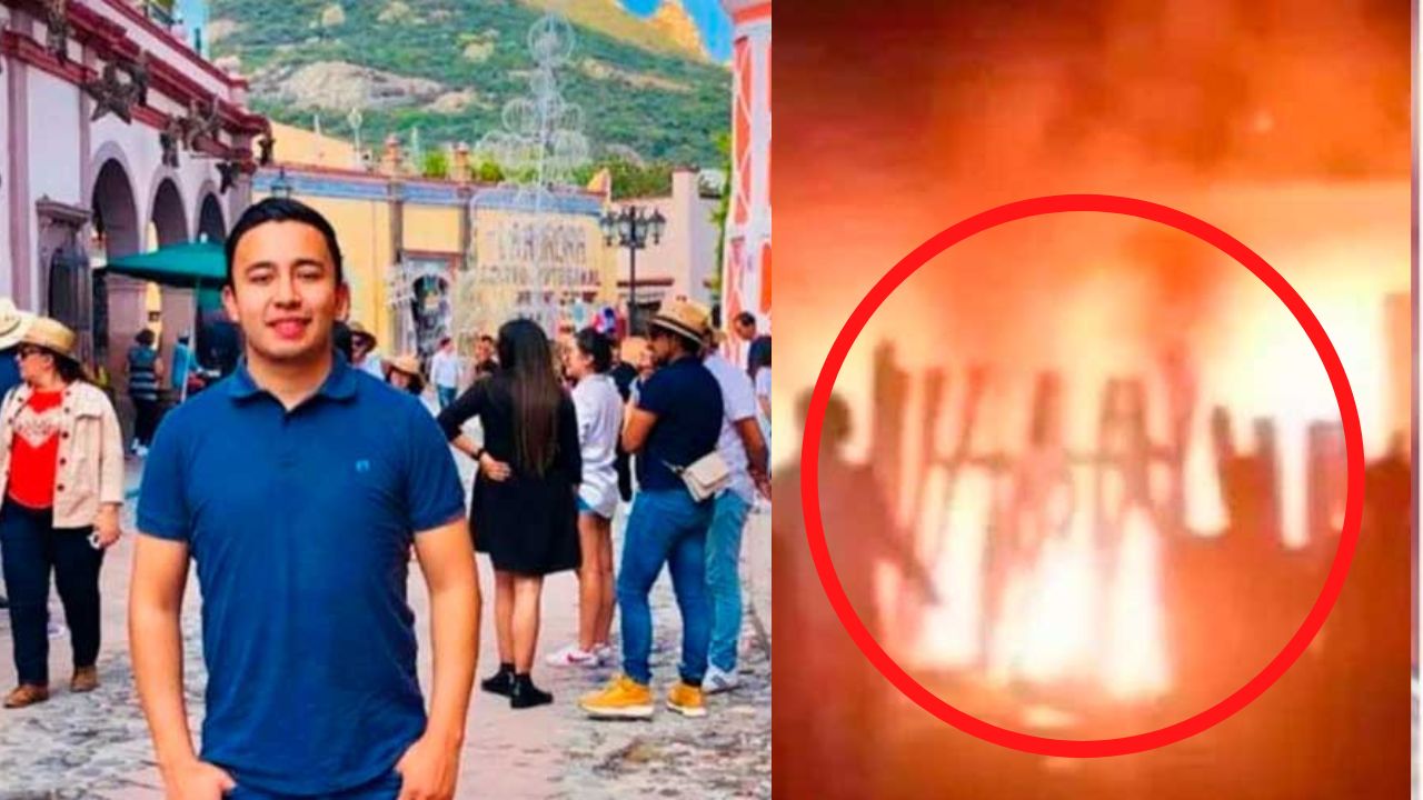 Turba enardecida linchó y quemó vivo a abogado tras confundirlo con 'robachicos'