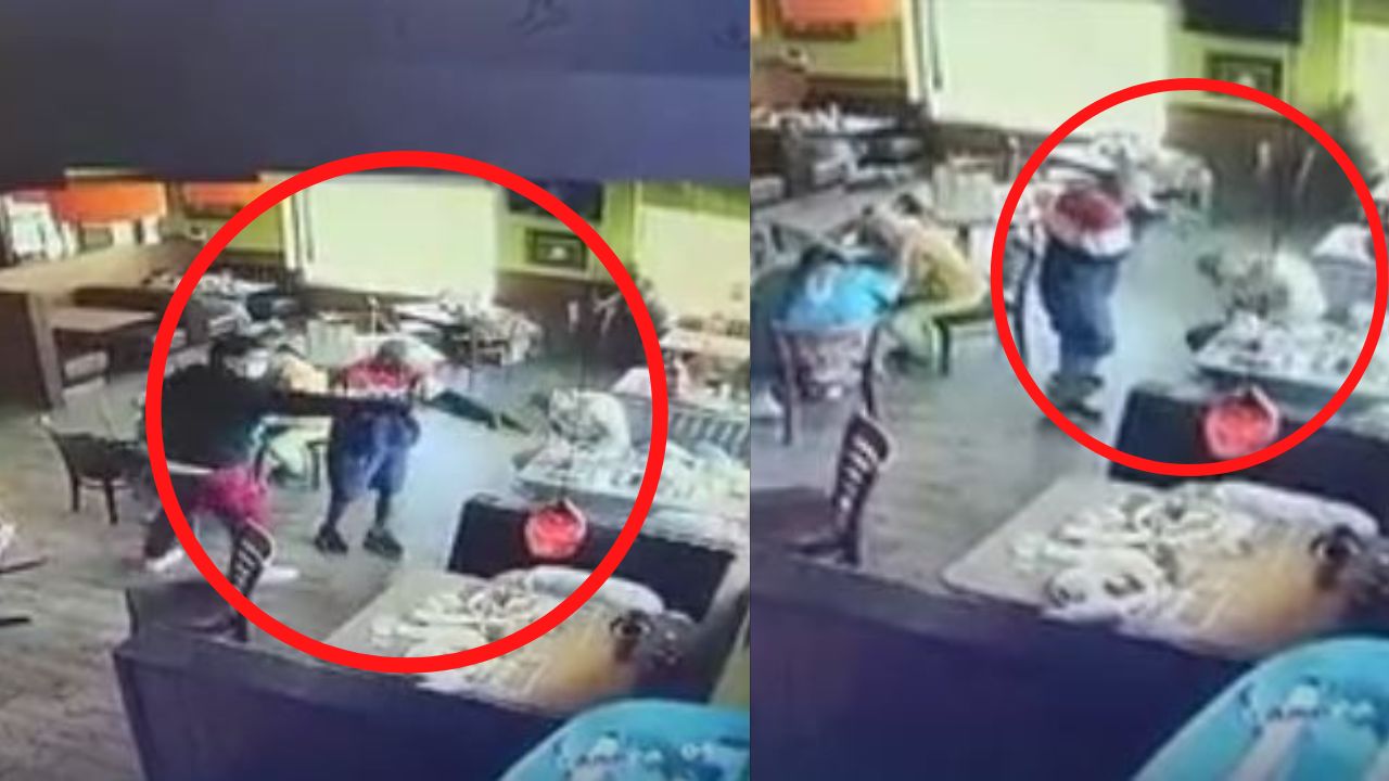 Fuerte vídeo: Sicarios acribillaron a 4 personas que festejaban un cumpleaños en restaurante en México