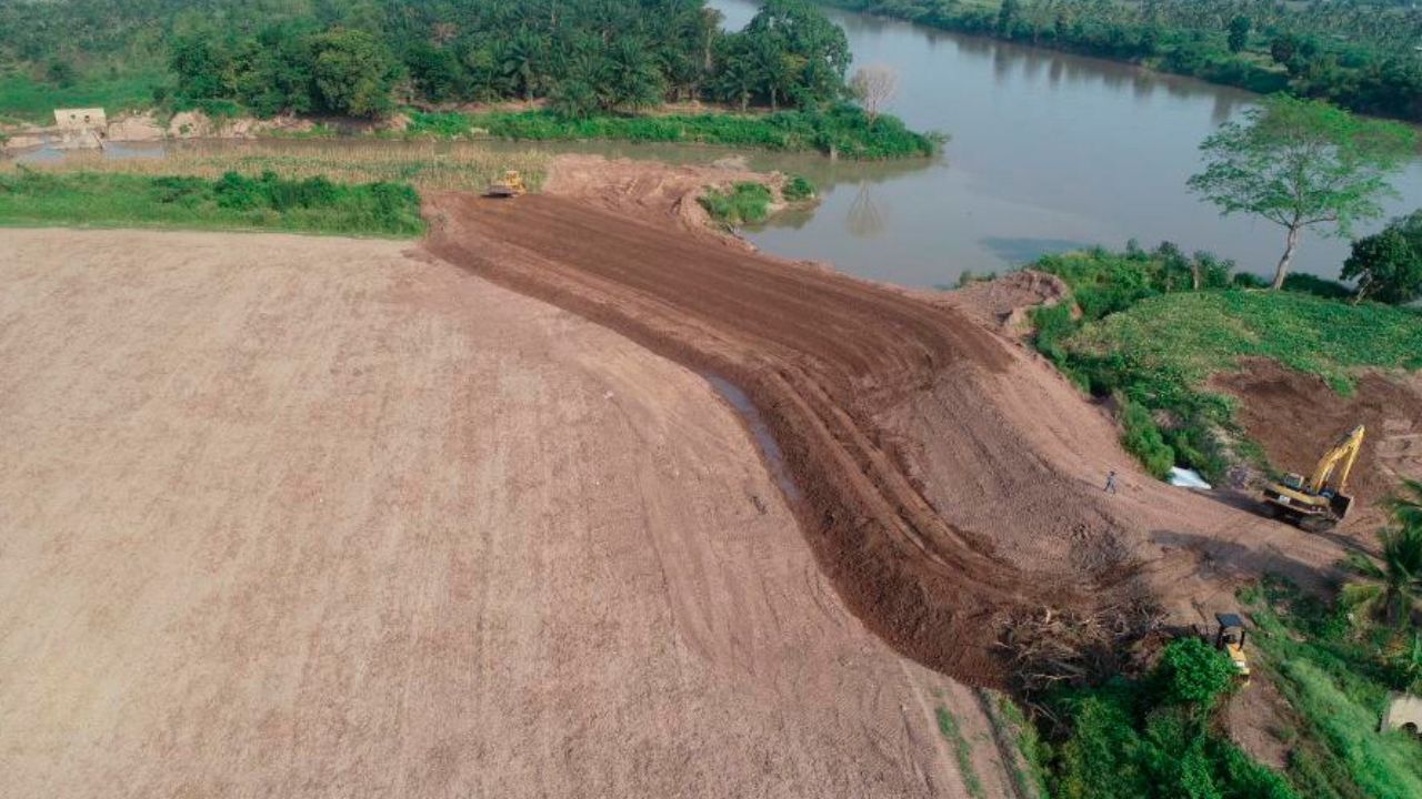 La próxima semana inicia construcción de cortina 'El Tablón' para prevenir inundaciones en el Valle de Sula