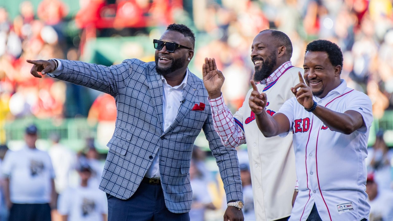 Los Medias Rojas rinden homenaje al dominicano "Big Papi" en el Fenway Park