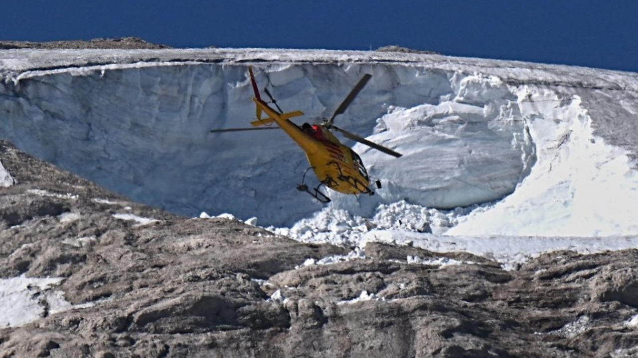 Italia eleva a 9 los muertos tras derrumbe en glaciar de la Marmolada