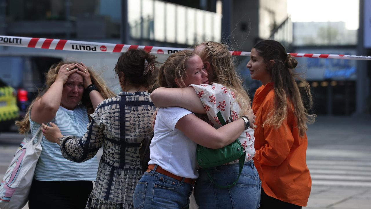 Vídeos: Tiroteo en centro comercial deja varios muertos en Dinamarca