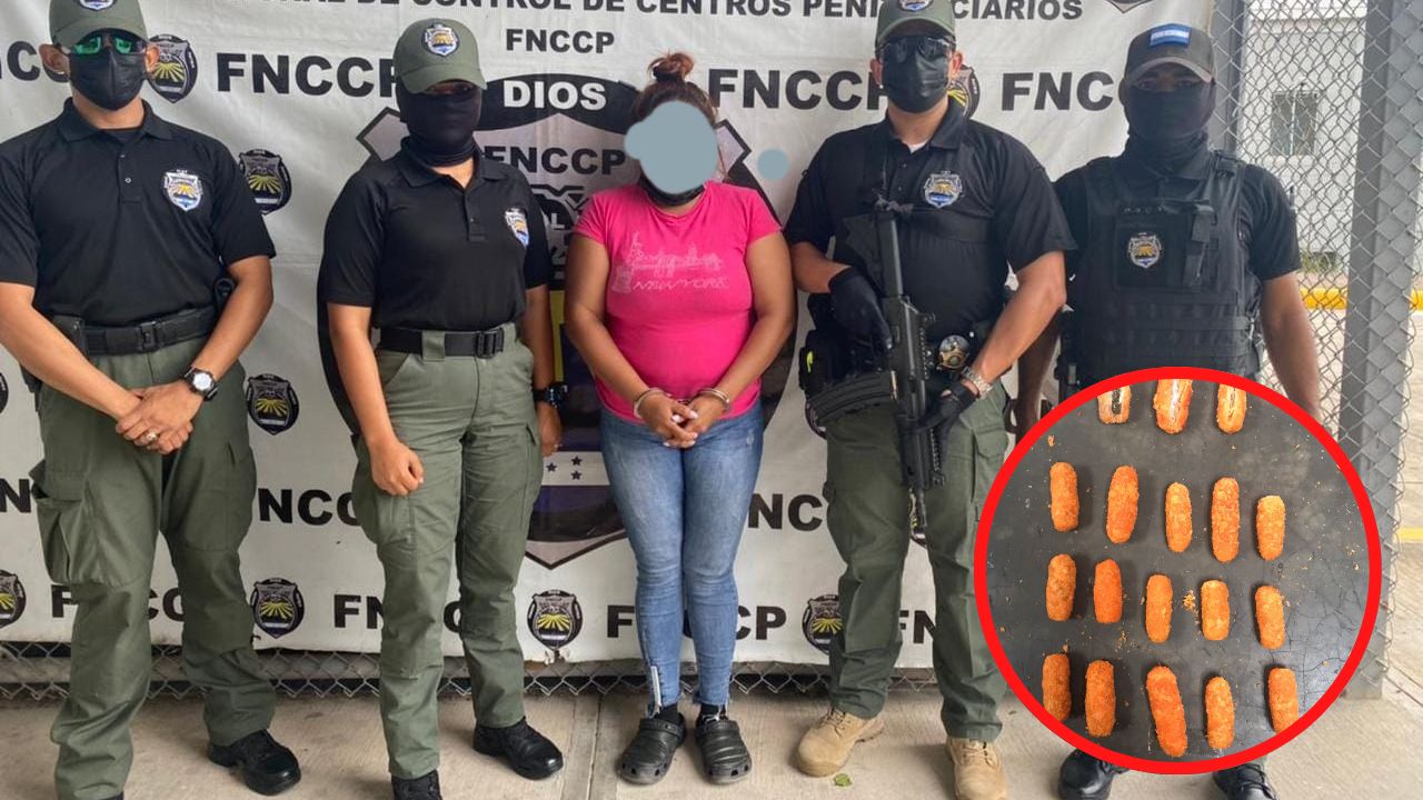 Cae hondureña por intentar ingresar 'narcochurros' a cárcel de 'La Tolva'