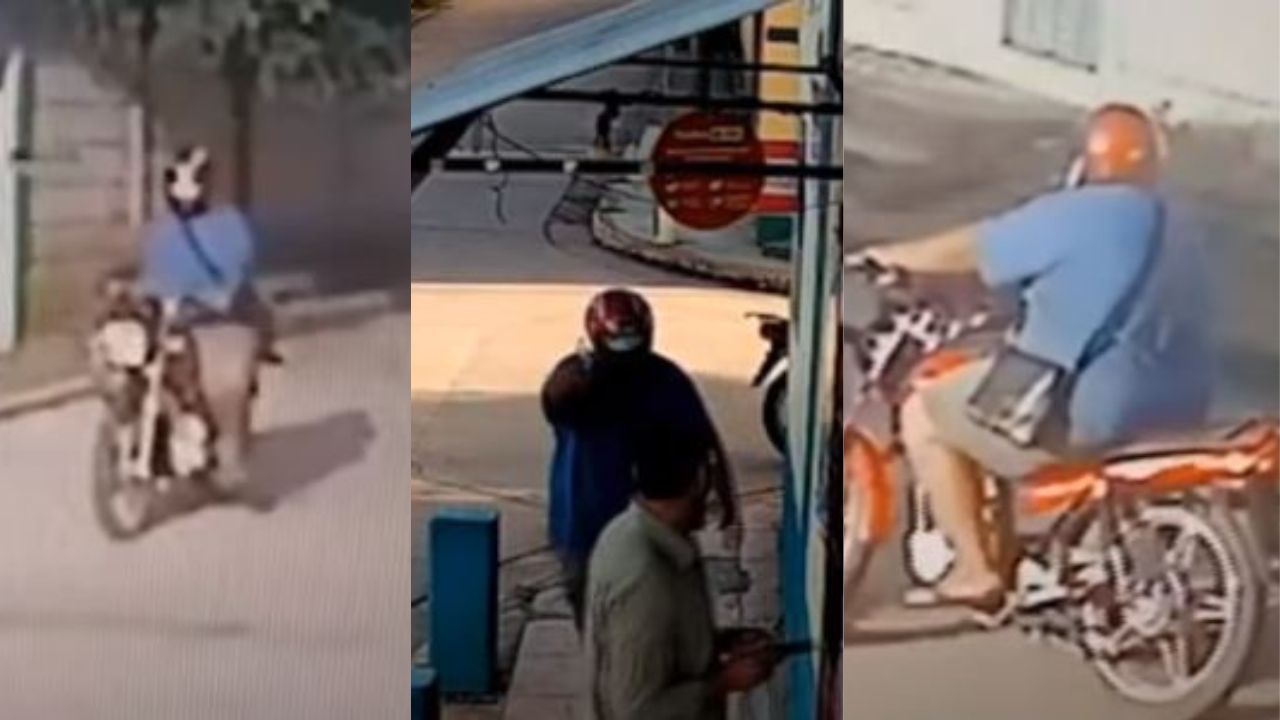 Capturan al 'gordo de la moto', supuesto ladrón que fue captado asaltando en Olancho