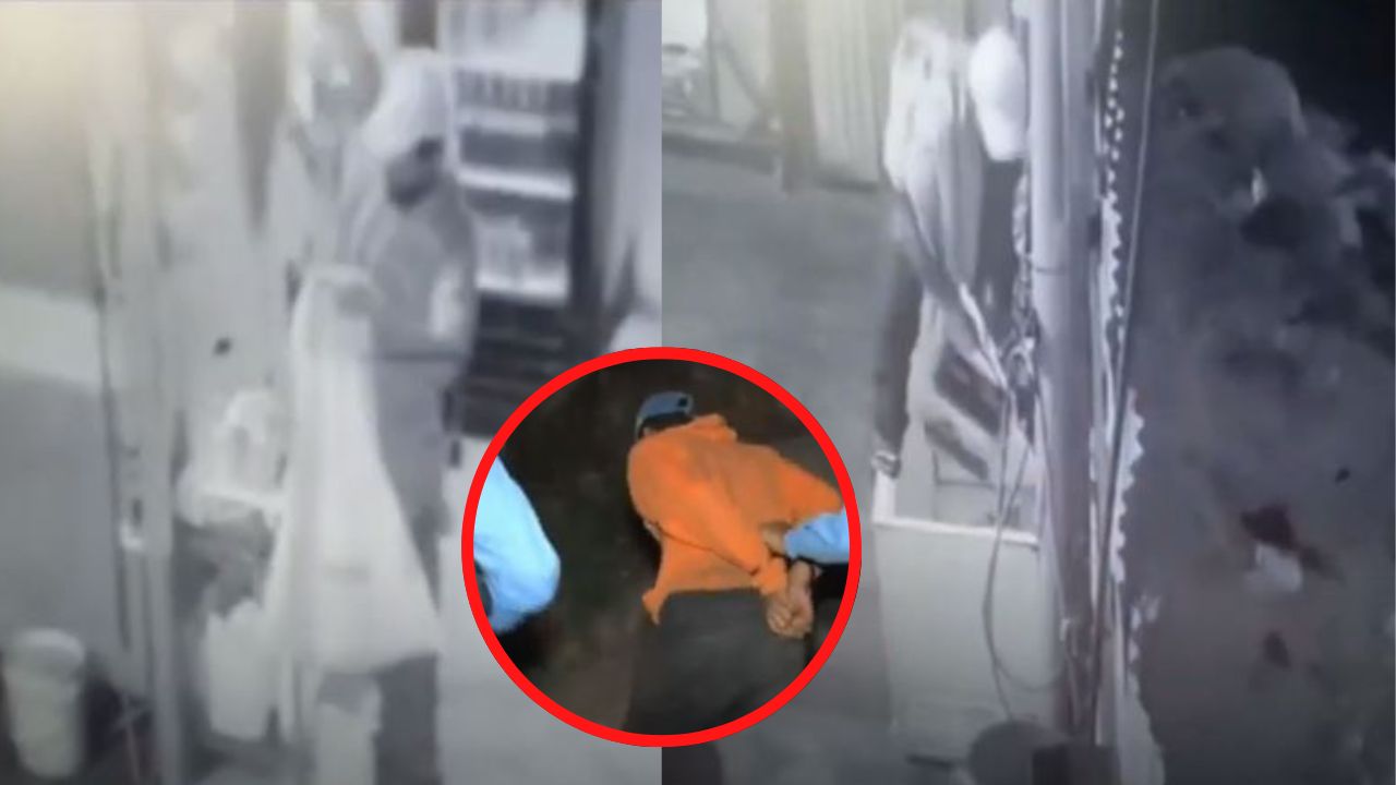 Vídeo: Hondureño roba churros, jugos y baterías en un carwash de Tegucigalpa; así fue detenido