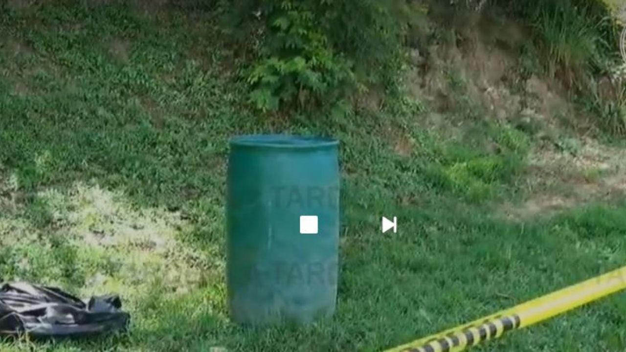Hallan a hondureño sin vida envuelto en sabanas adentro de un barril en SPS