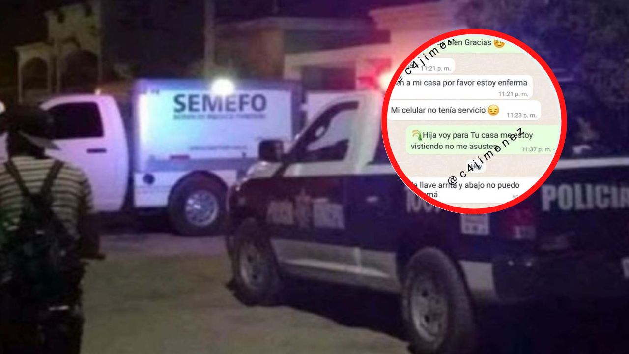 El inquietante último mensaje que envió mujer a su mamá, temen que su esposo la haya matado