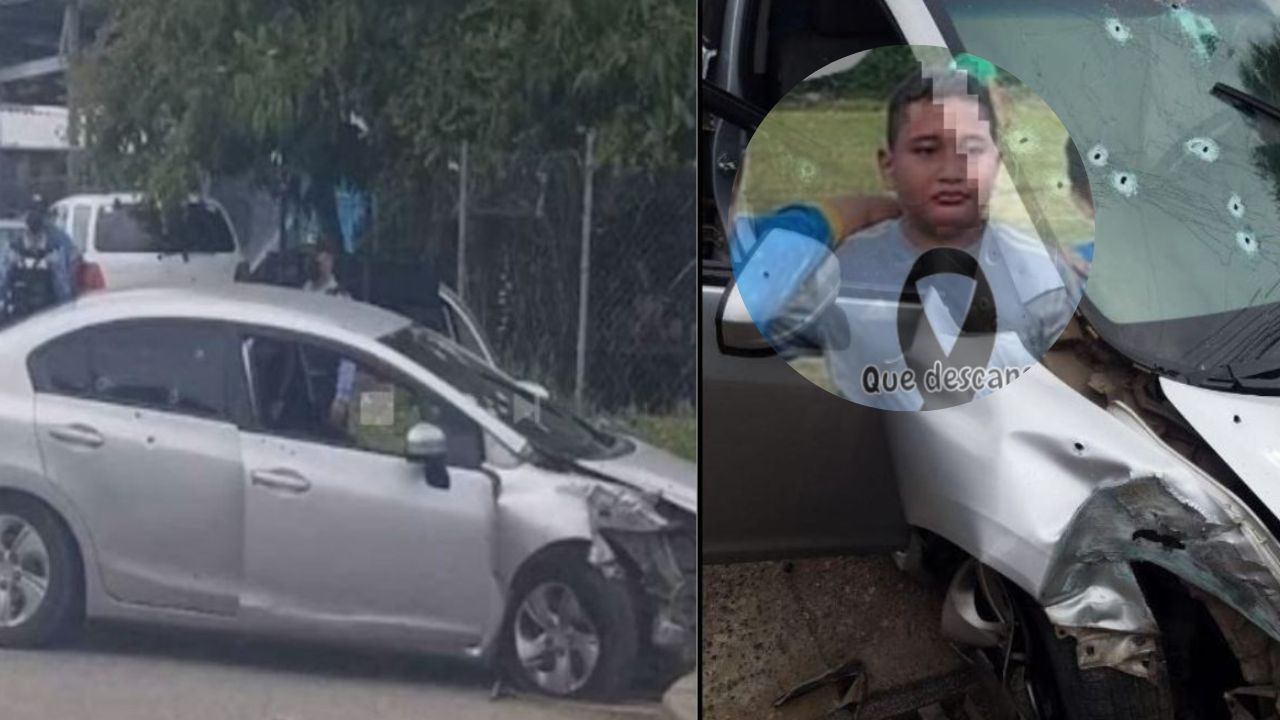 Sicarios dispararon contra víctimas, bala perdida impactó a niño que estaba en pulpería en La Ceiba
