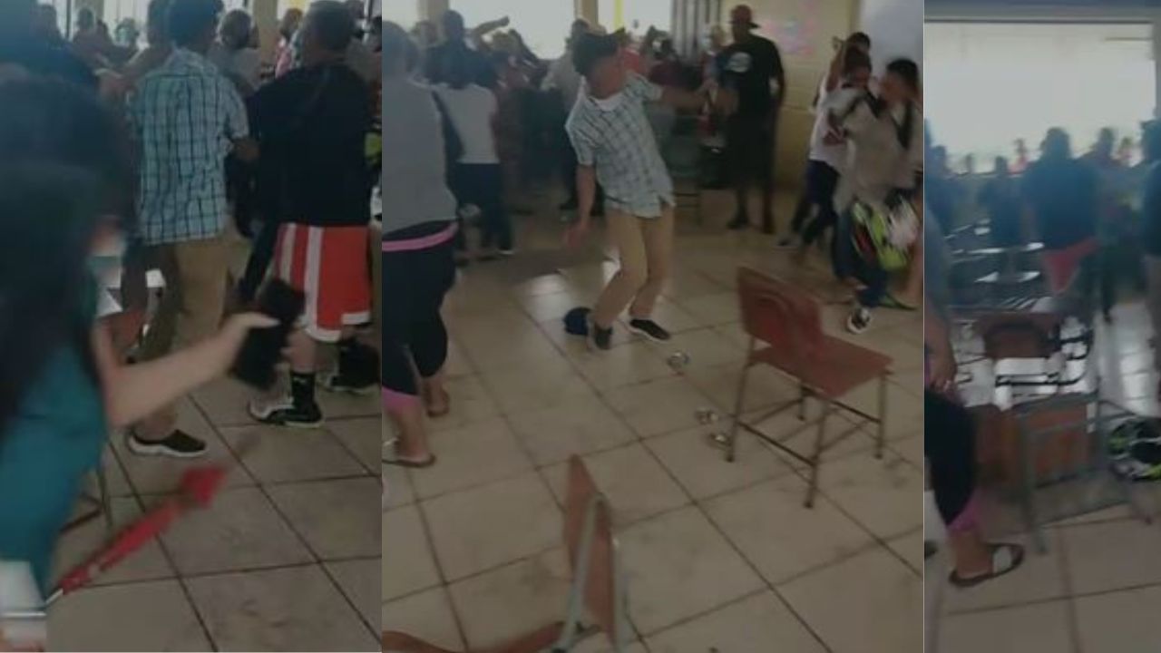 Video: En zafarrancho terminó reunión de patronato en Tegucigalpa