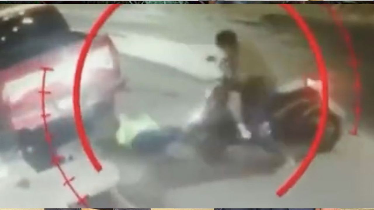 Mujer no quiso denunciar a esposo que la golpeó y arrolló con la moto: Video