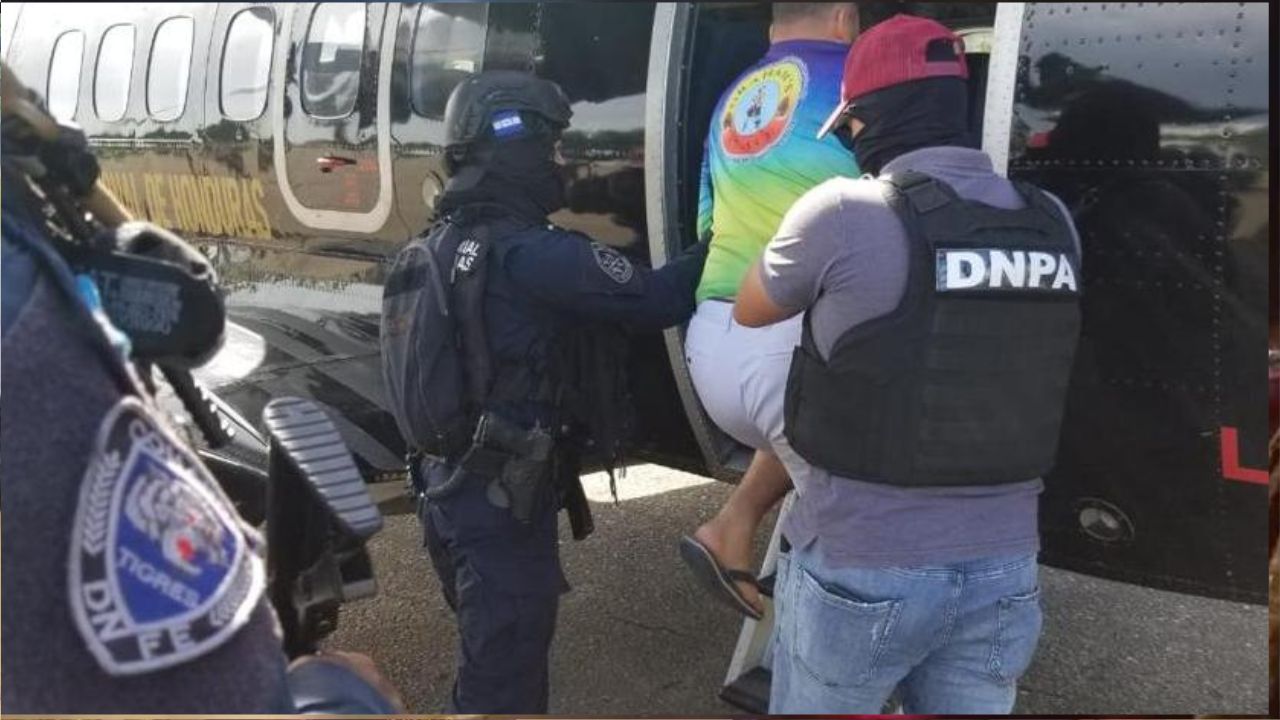 Así llegó a Tegucigalpa el hondureño Michael Powery, solicitado en extradición