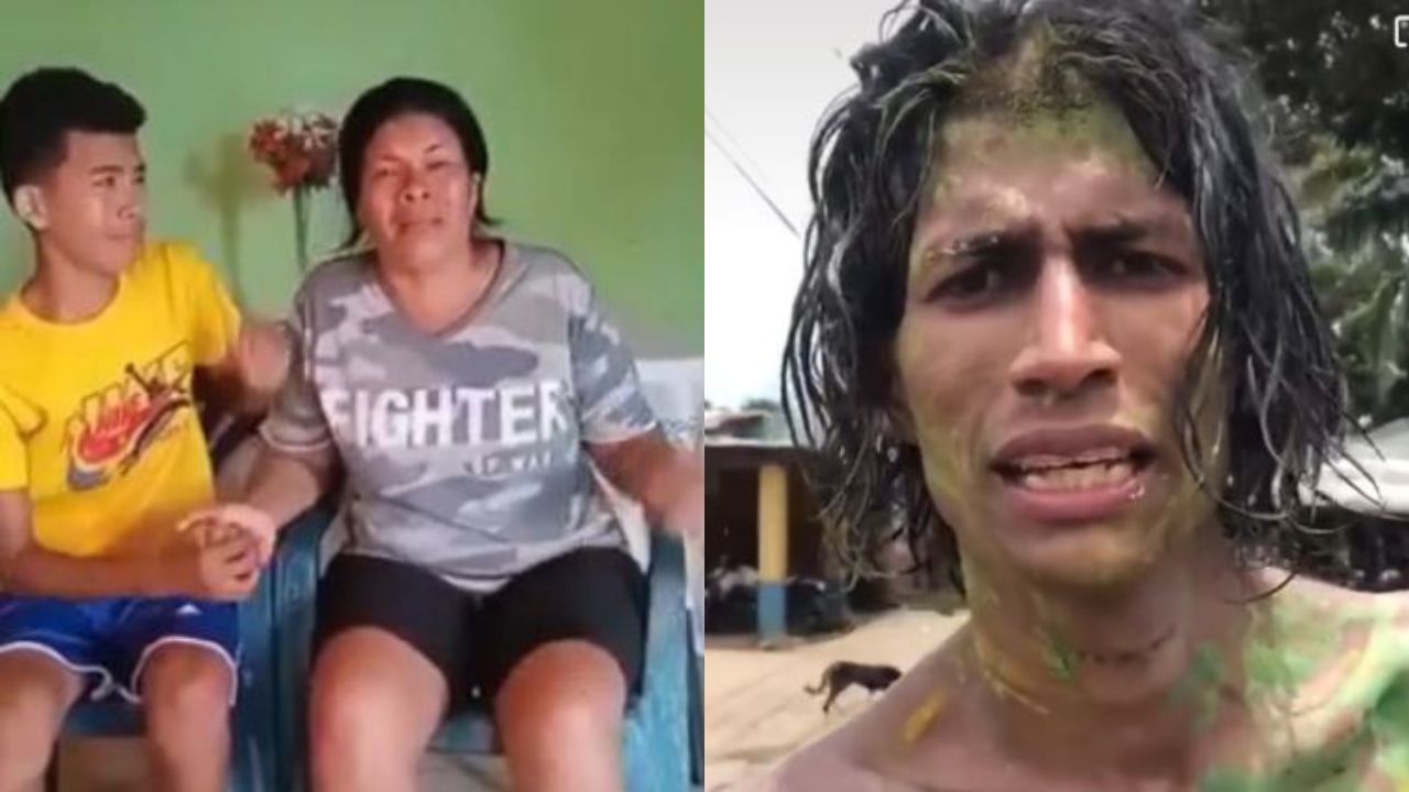 ¿La reconoció? Migrante  venezolano que perdió la razón en Honduras miró video de su madre que está en Venezuela