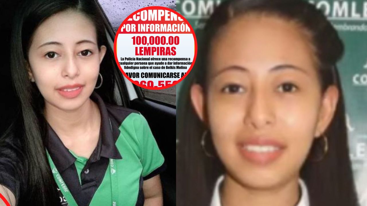 Policía ofrece L100 mil por información de Belkis Molina, conoce el número a llamar
