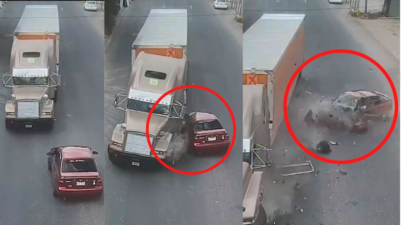 ¿Imprudencia al volante? 911 saca a la luz impactantes vídeos de accidentes de rastras en Honduras