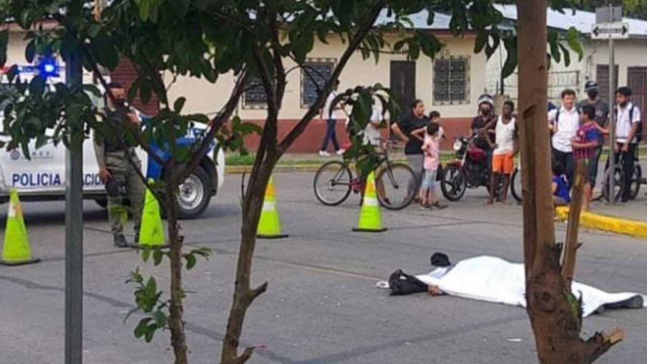 Arrollado por un camión muere policía municipal en San Pedro Sula