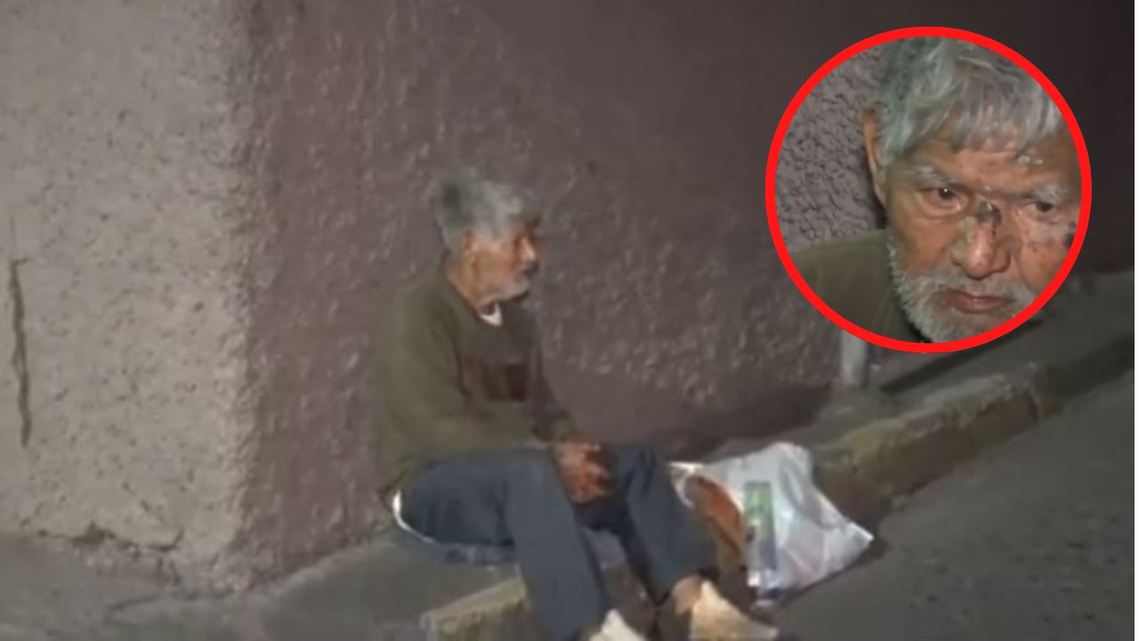 Anciano hondureño prefiere vivir en la calle que con sus hijas: 'pelean mucho conmigo'