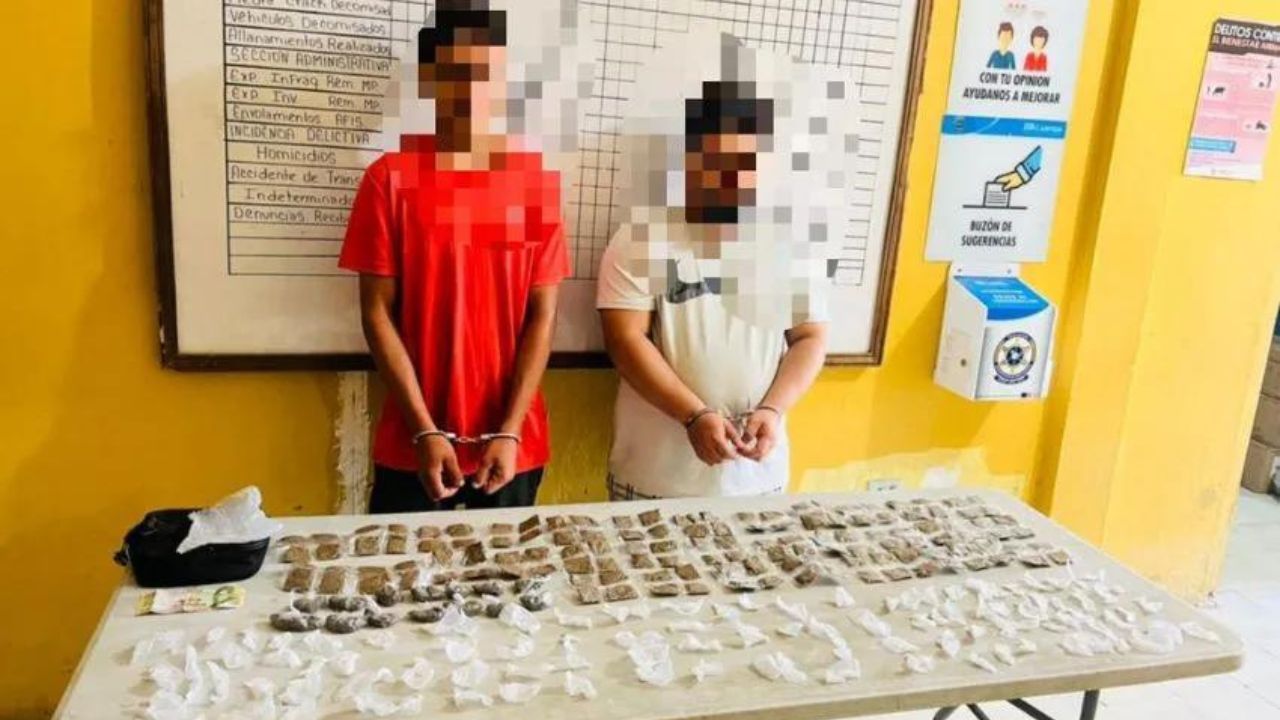 Capturan a 'los mayores distribuidores de droga' de El Progreso, Yoro