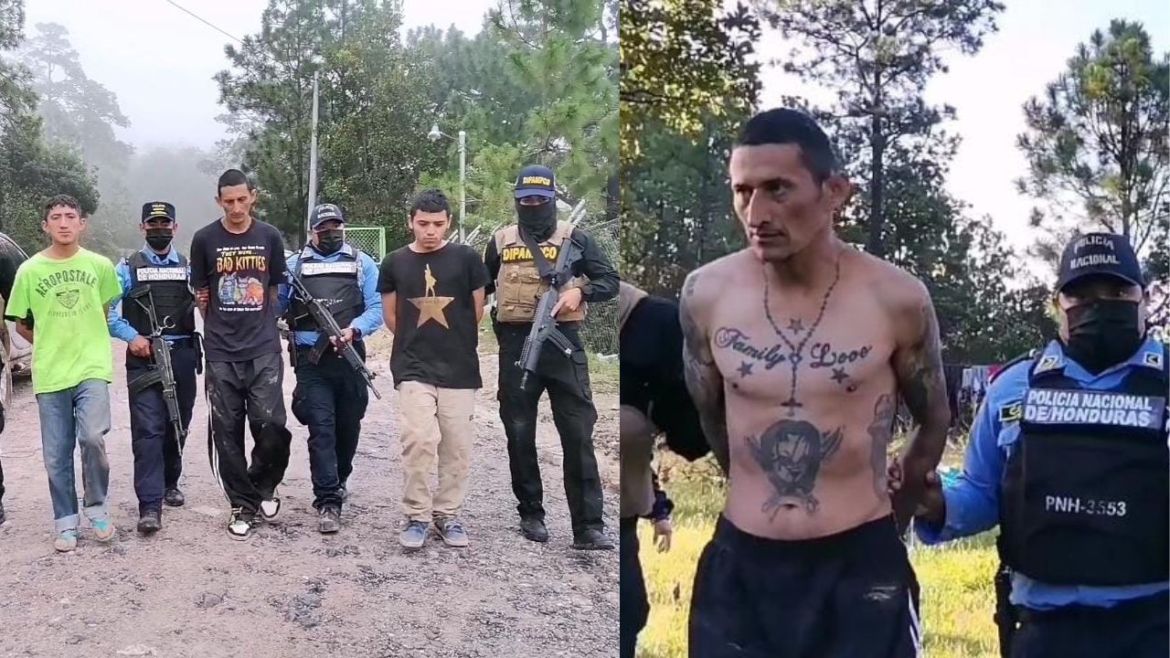 Tres salvadoreños de la MS-13 coordinaban cobro de extorsión en territorio hondureño