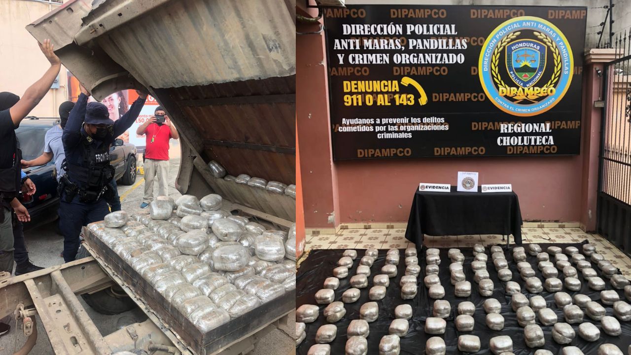 Hondureño es detenido con 260 paquetes de supuesta marihuana valorada en 338 mil lempiras