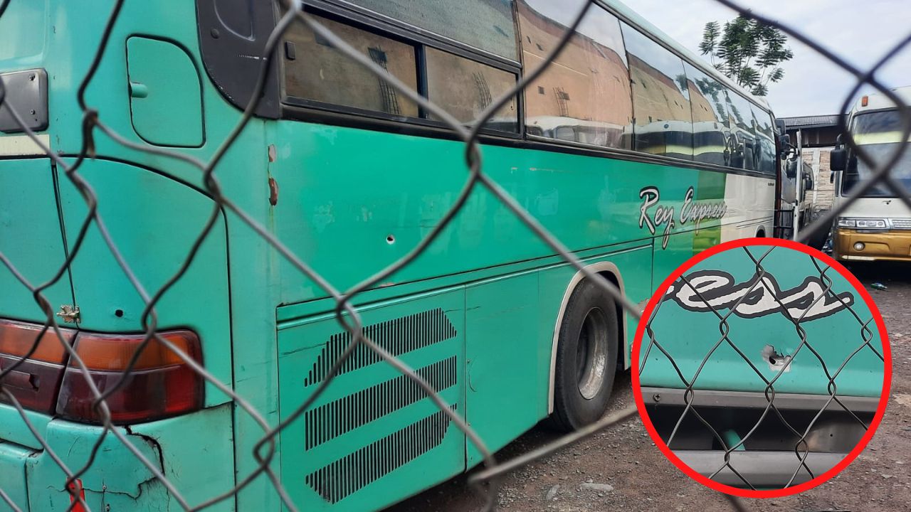 Llegaron en moto y dispararon contra varios buses exigiendo pago de extorsión en Comayagüela