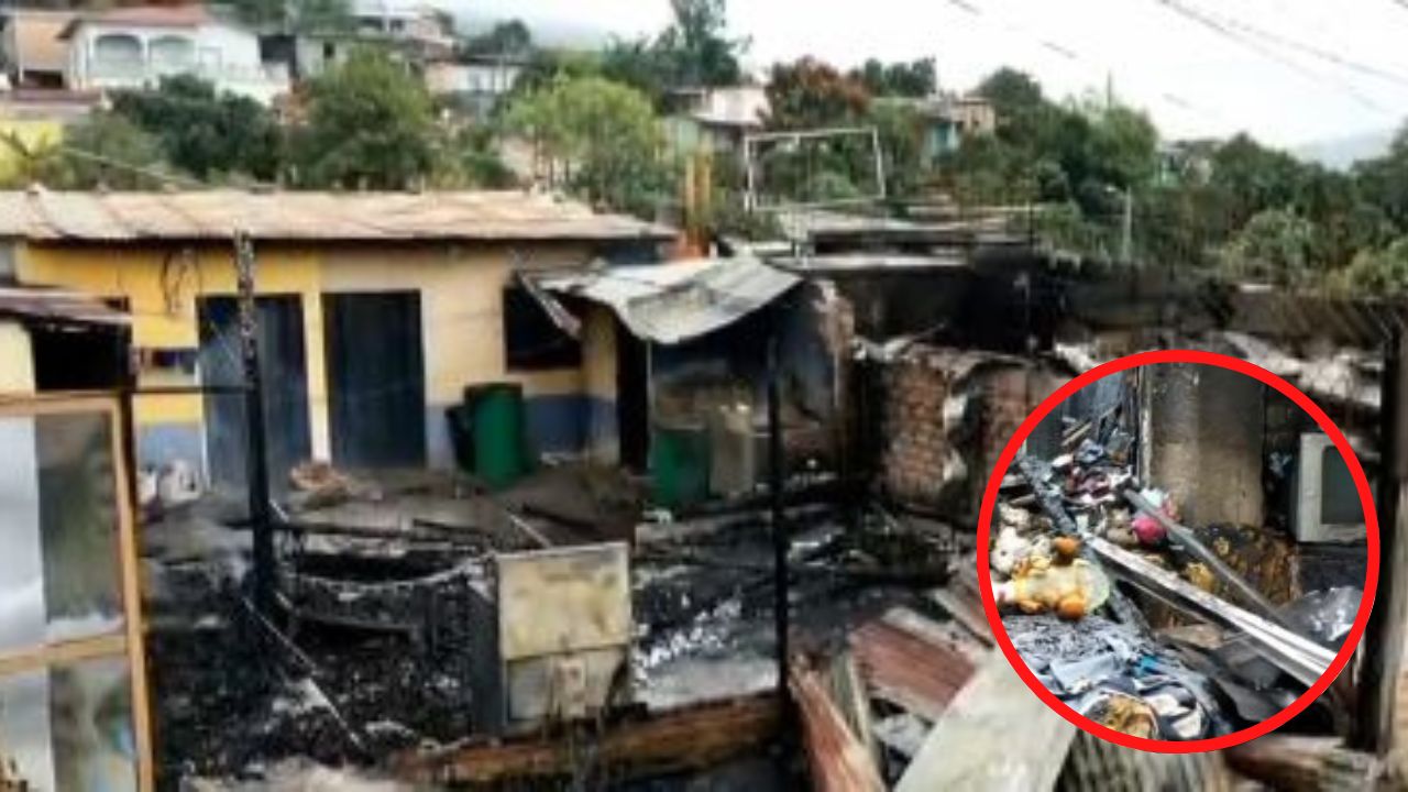 Por quemar ropa de su pareja, mujer provocó voraz incendio que consumió dos casas en Tegucigalpa