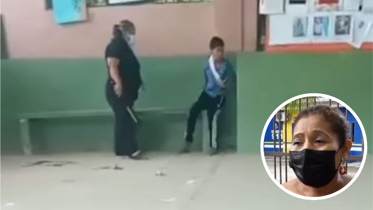 'Ella estaba dando sus clases, salió a corregir niños', dice compañera de profesora acusada de maltratar a alumno