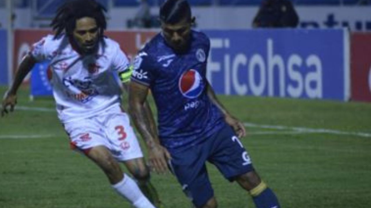Vida rescata un valioso empate ante Motagua con un golazo de Rafael Agámez