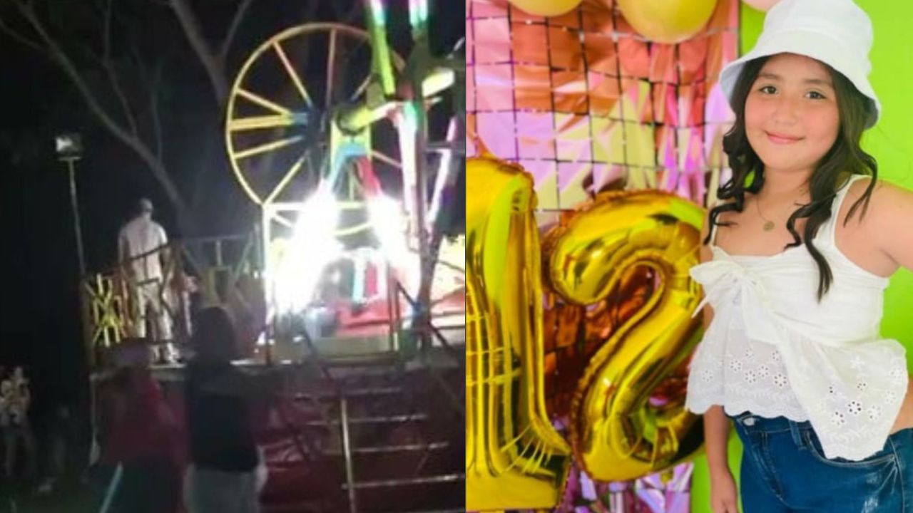 Vídeo: Niña hondureña murió tras caer de la 'rueda de Chicago' en feria de Santa Bárbara
