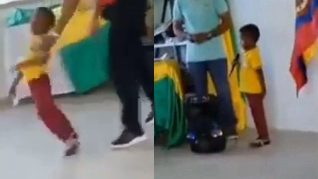 Video capta a maestra golpear a alumno de 6 años porque no pudo hablar en acto cultural