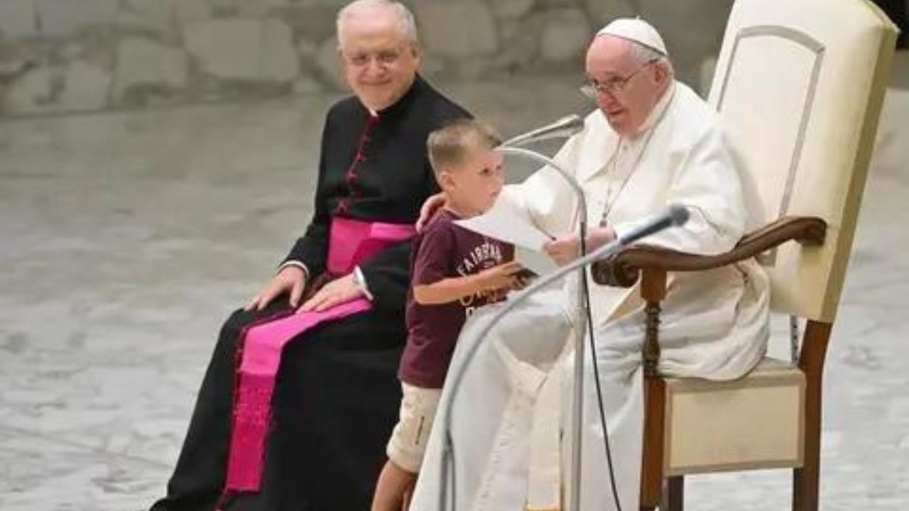 El papa asegura que 'la alianza entre ancianos y niños salvará la familia'