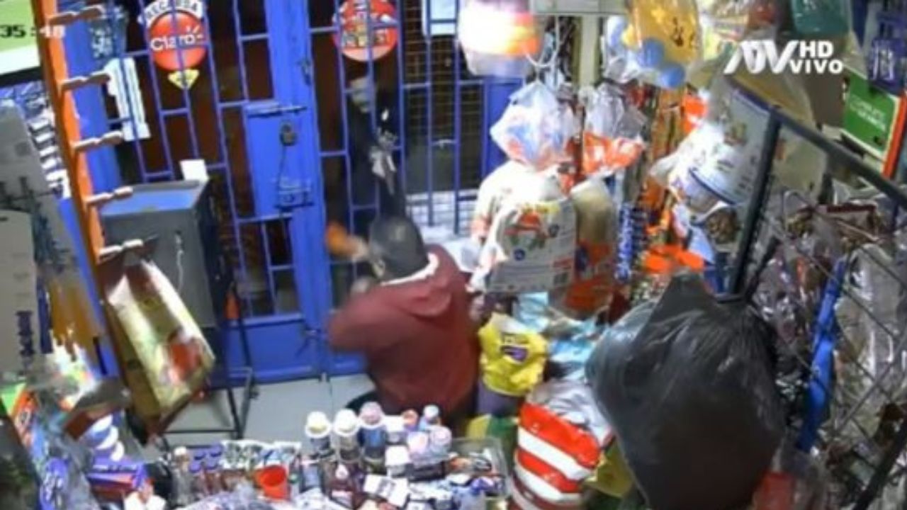 Video: Sicario se hace pasar por cliente y mata a dueño de una tienda en Perú