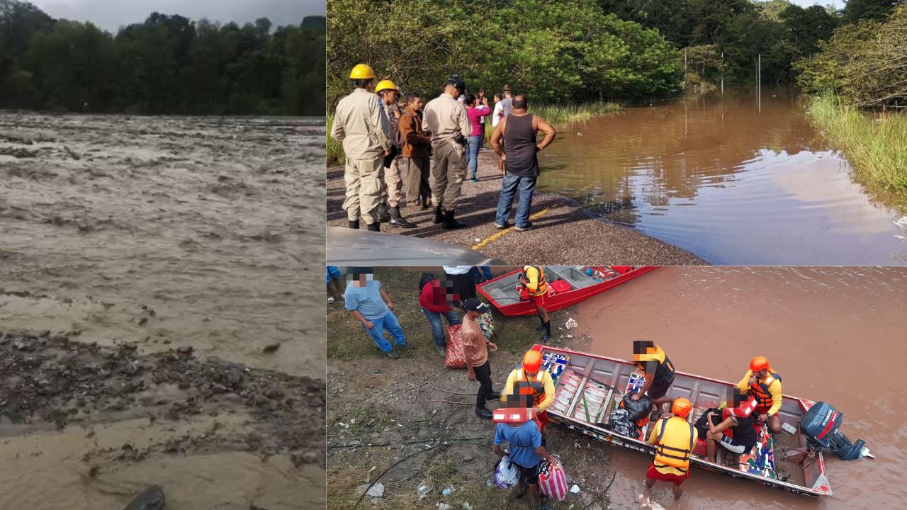 Por efectos indirectos del huracán Ian, extienden alertas en Honduras