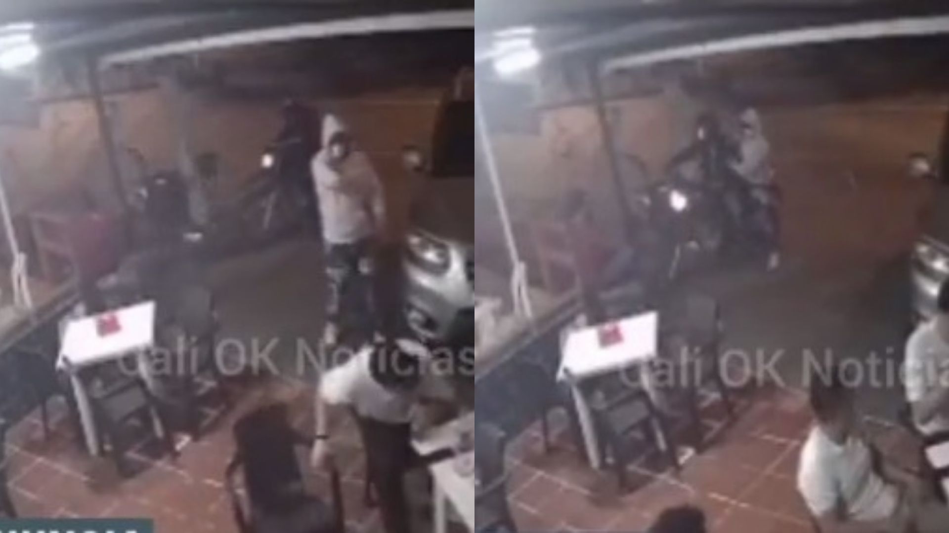 Vídeo: ladrones llegaron a restaurante y robaron a los clientes en Cali