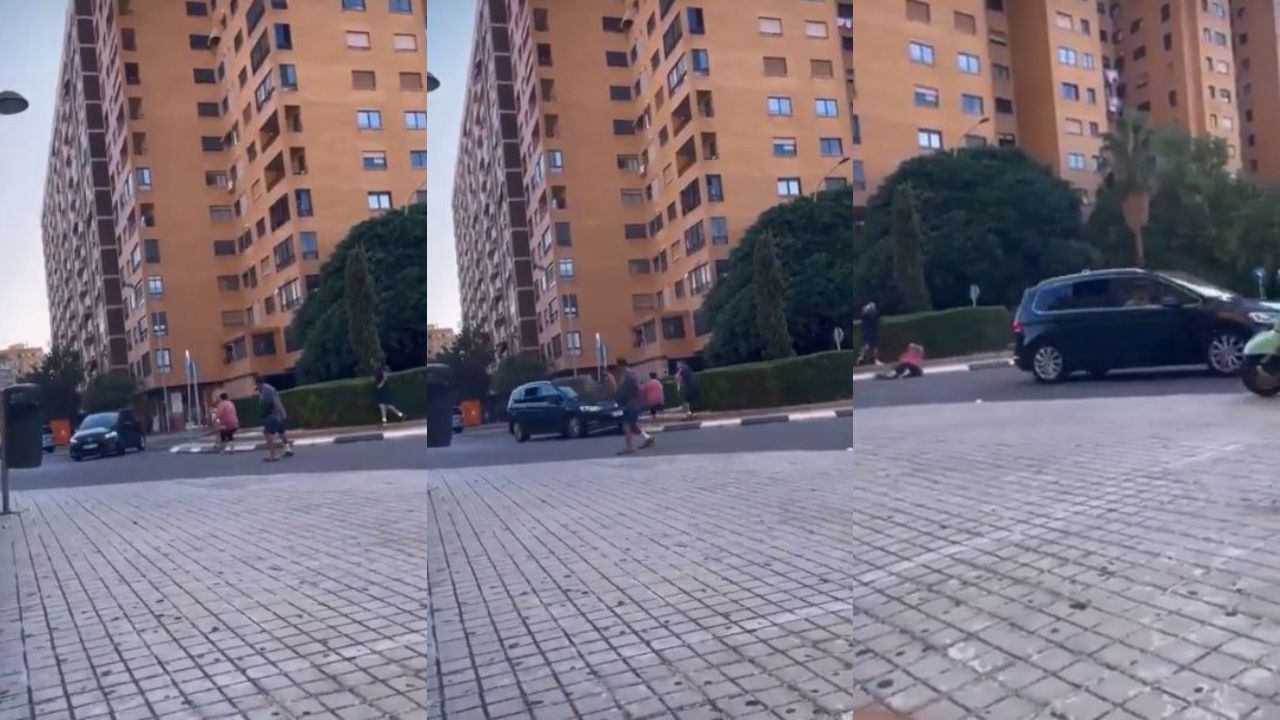 Hombre atropelló a su suegra y se dio a la fuga, ¿lo hizo a propósito? Aquí el vídeo