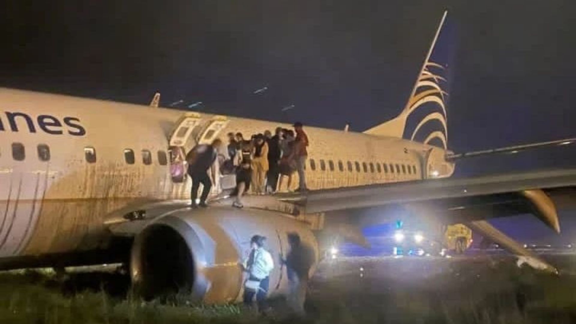En fotos: Así fue el aterrizaje de un avión procedente de México en el aeropuerto de Guatemala