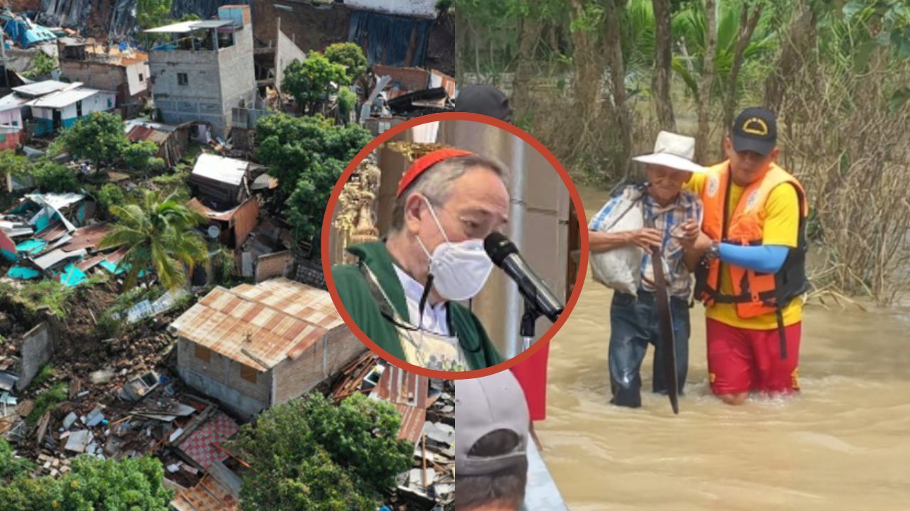 Cardenal Rodríguez pide solidaridad con afectados de la Guillén y damnificados de la zona norte