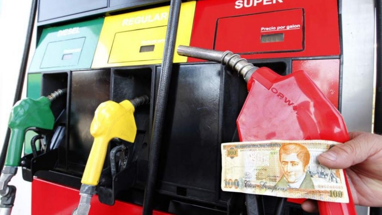 Precio de las gasolinas bajará y el del diésel hacia la alza la próxima semana en Honduras