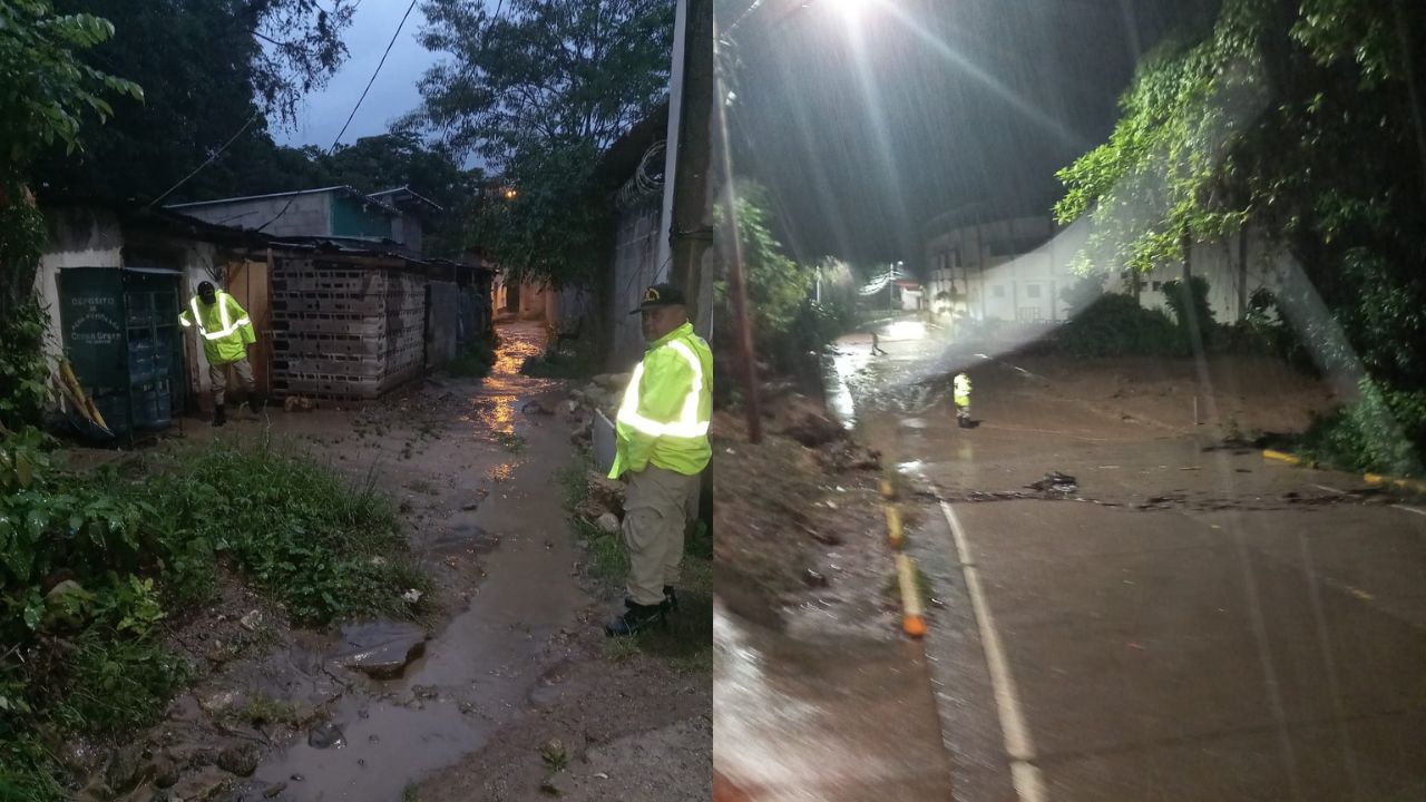 Video: se desborda la quebrada Cacahuatal de Copán Ruinas debido a las intensas lluvias