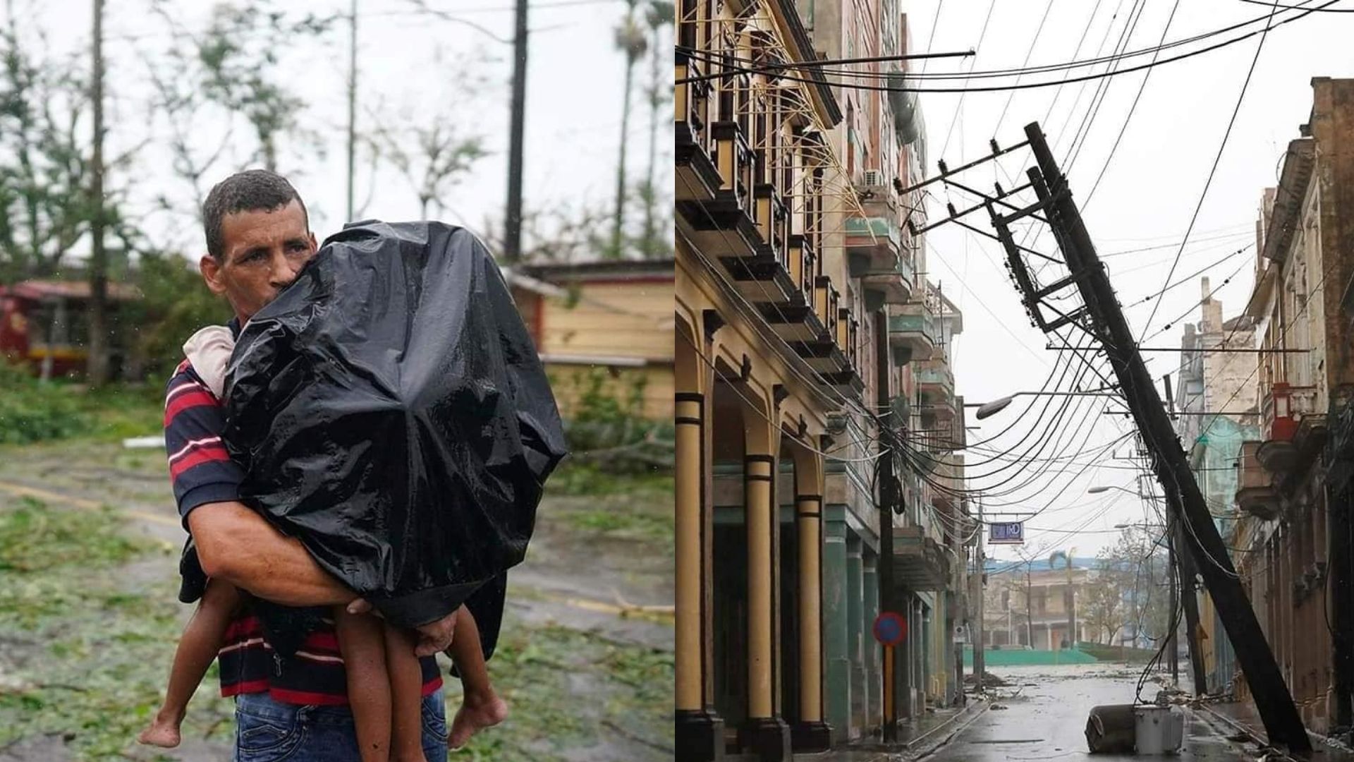En fotos: La devastadora huella del huracán Ian en su paso por Cuba