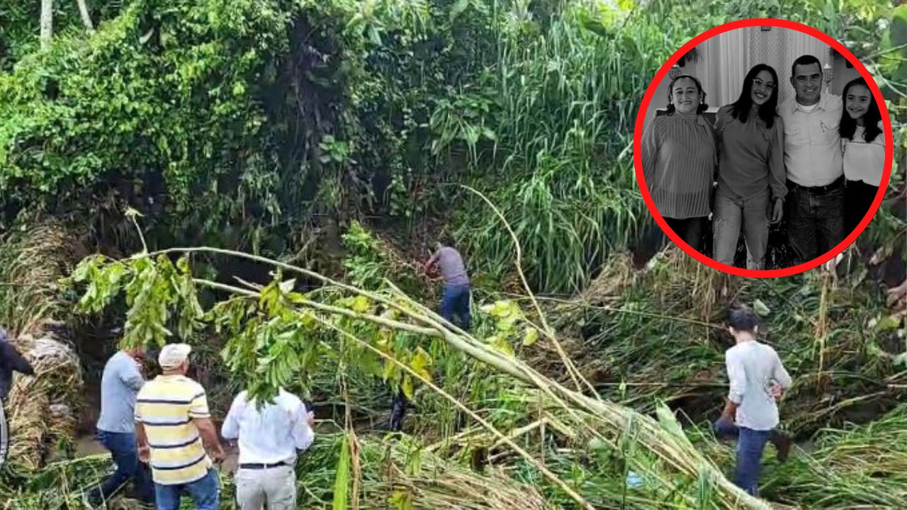¡Tragedia! Hallan los 4 cuerpos de la familia Discua en San Francisco de Yojoa; la corriente los arrastró