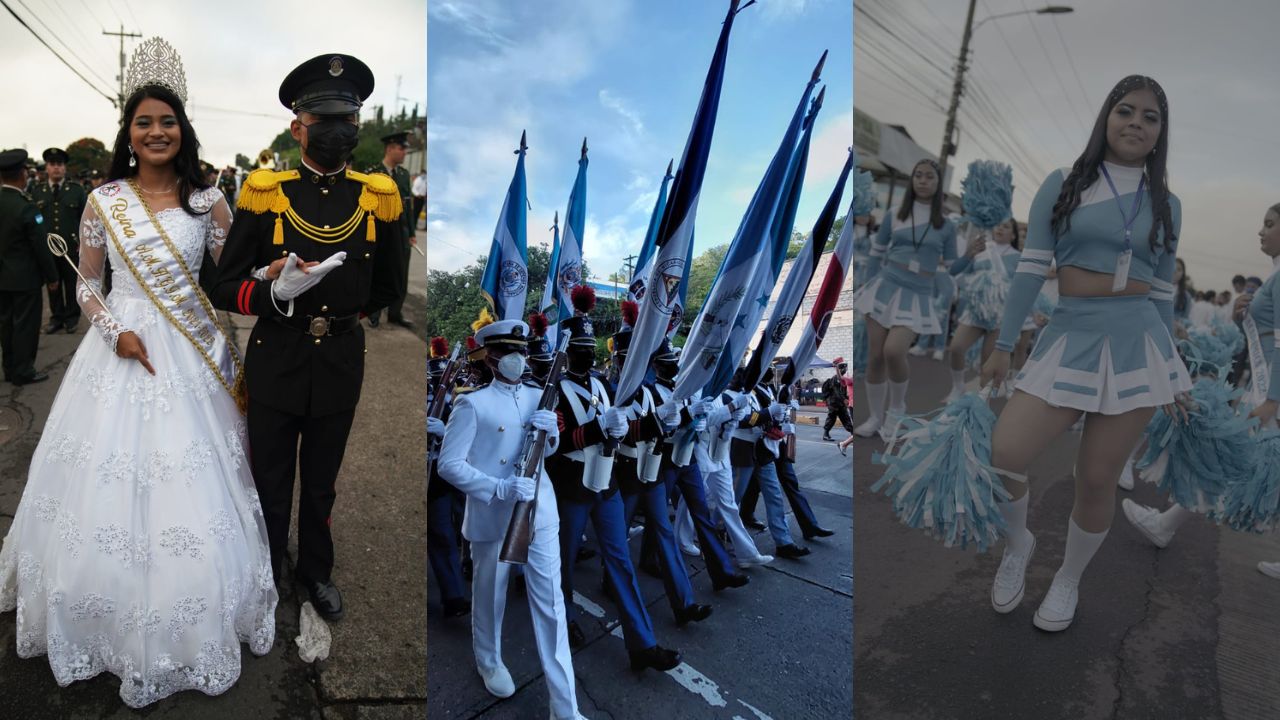 Galería: así se vive la conmemoración de los 201 años de independencia de Honduras