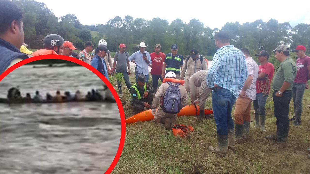 Encuentra muerto a niño inmigrante que naufragó en río Guayambre; dos adultos siguen desaparecidos