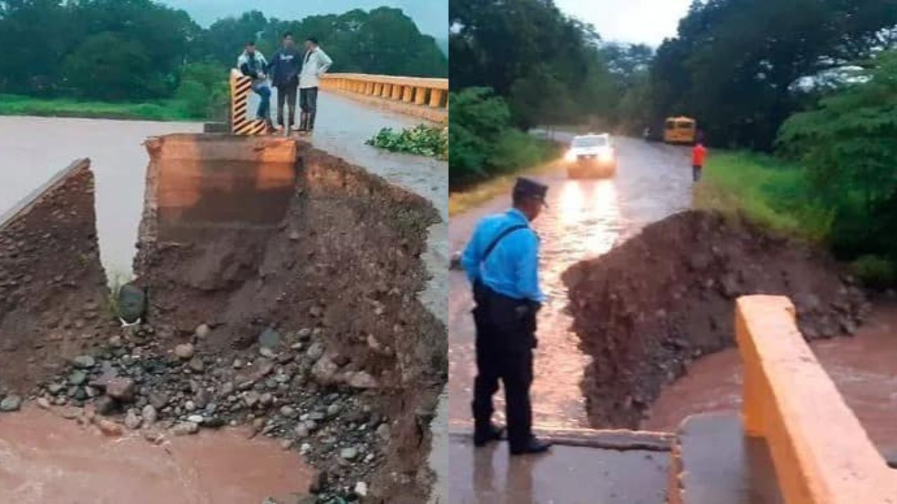 En fotos: Así está el caudal del río Ulúa que amenaza con inundaciones a Yoro, Cortés y Santa Bárbara