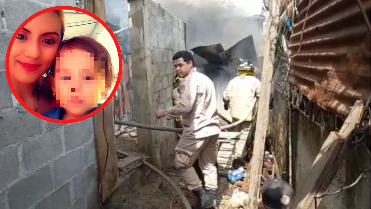Sin ropa y sobre una cama: Así hallaron muertas a madre y su hija tras incendio en San Pedro Sula