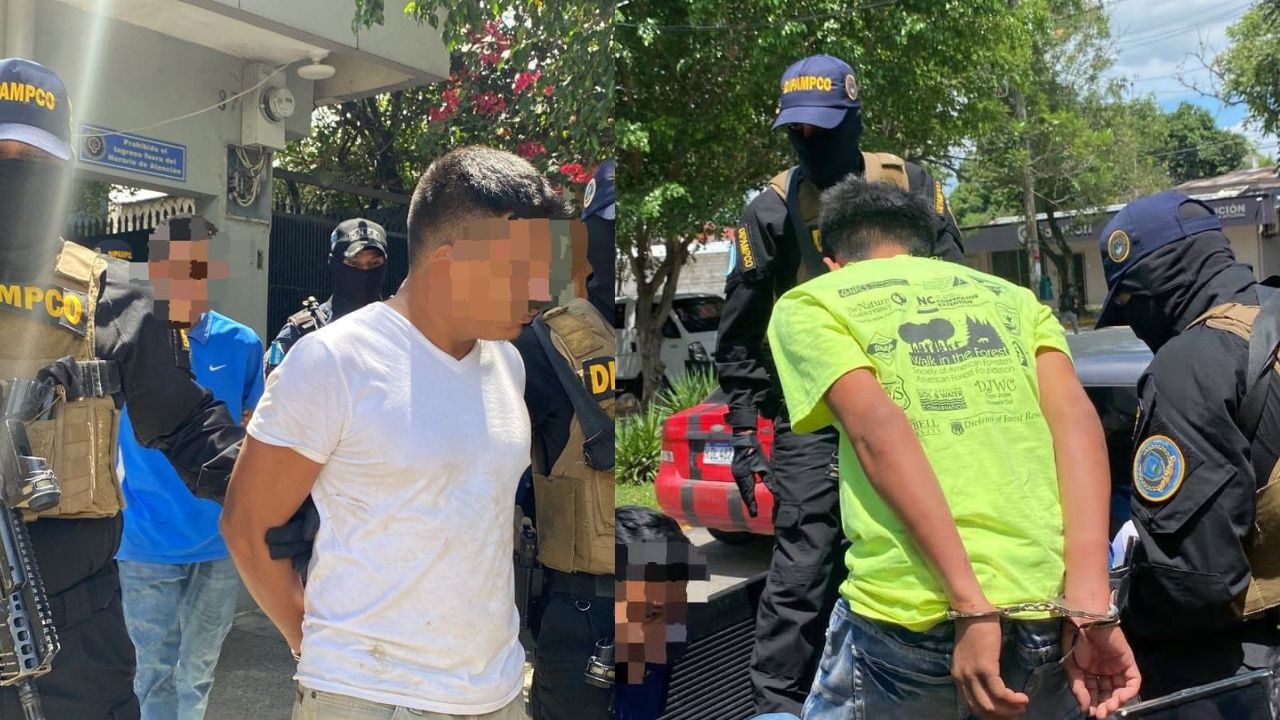 Caen supuestos mareros con  libretas que detallaban sus actividades ilícitas