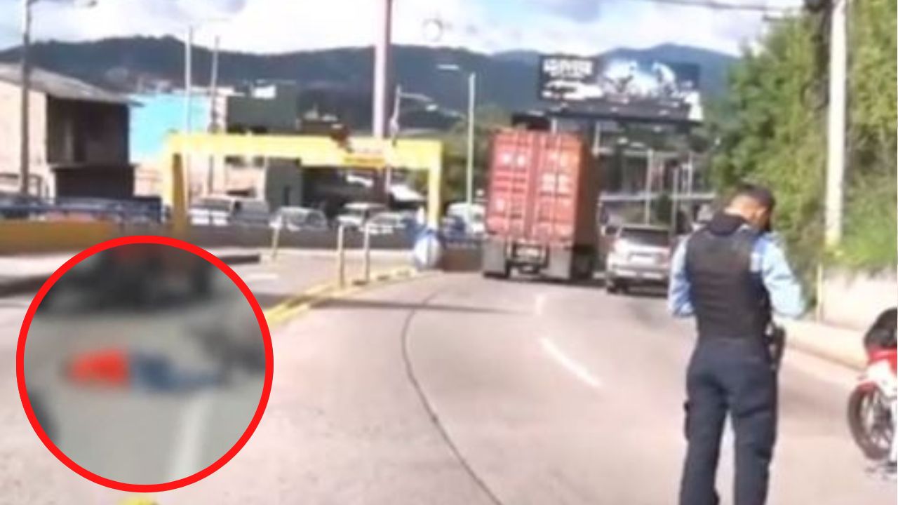'El chavo cayó debajo de las llantas de la rastra': hondureño relata accidente donde falleció motociclista