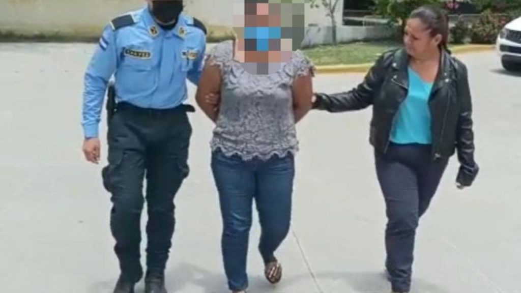 hondureña capturada