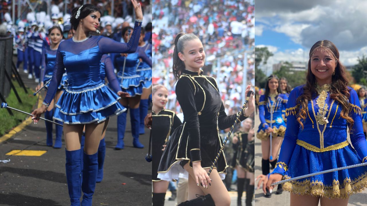 Estos son los trajes de las palillonas que causaron sensación en el desfile patrio